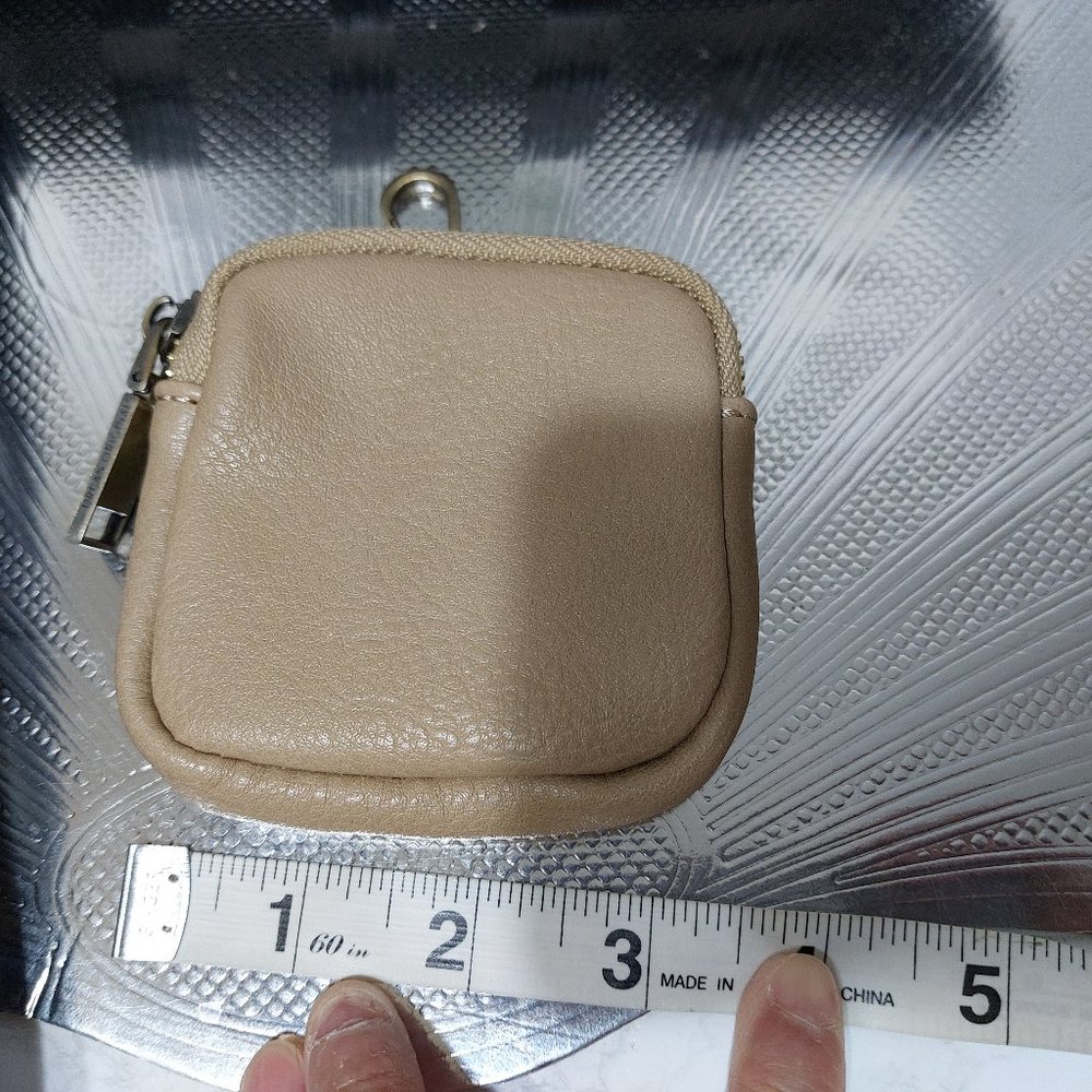 Simple Little Square Coin Purse Mini Clip On Handbag Mini Bag Pouch Clip on - Picture 3 of 4